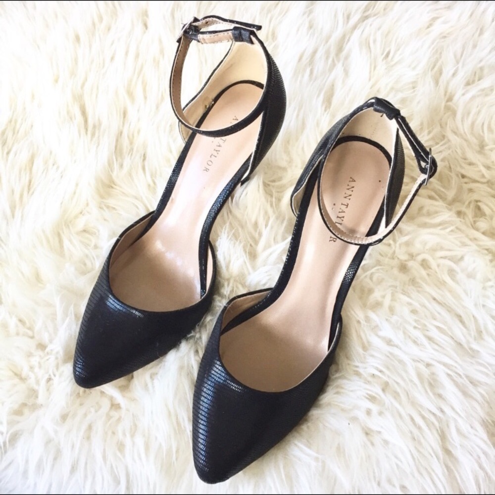 Ann Taylor Strap Heels